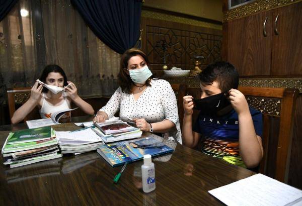 9月10日|叙利亚：戴好口罩迎开学