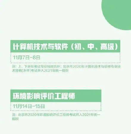 考试|2020最后四个月考试日历来了，你准备好了吗？