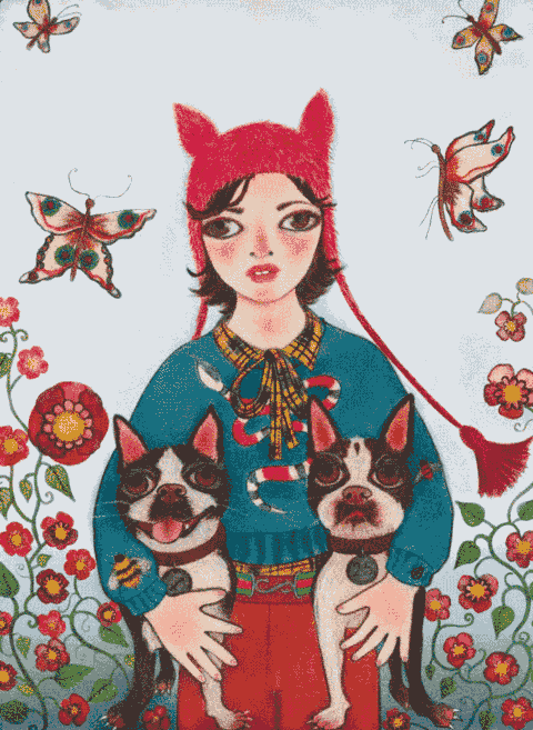 Helen|吸过毒，患过癌症的她如何蜕变为GUCCI御用插画师？ins爆火的50岁网红大妈的惊天逆袭！