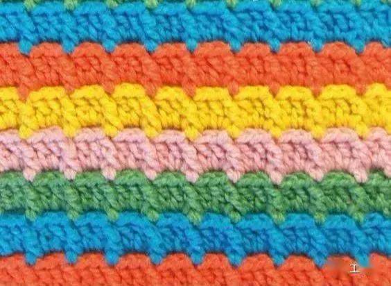 波浪|42款钩针波浪编织花样,钩到手抽筋(附教程)