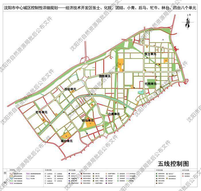 沈阳经济技术开发区将形成"一廊,两核,多组团"的规划结构