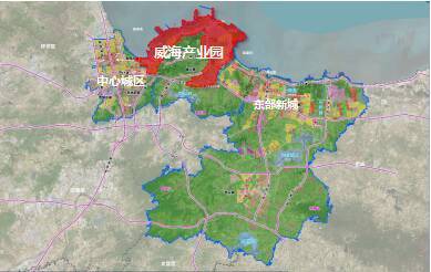威海中韩自贸区地方经济合作示范区产业园:24平方公里