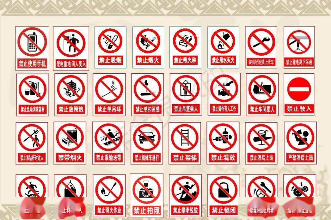禁止标志_交通标志禁止_标志禁止吸烟