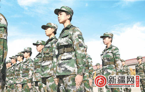 训练|乌鲁木齐市对预定女兵开展役前教育训练