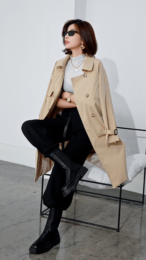 气质|这件风衣穿20年不过时!收腰显瘦,又飒又高级,气质A爆了!