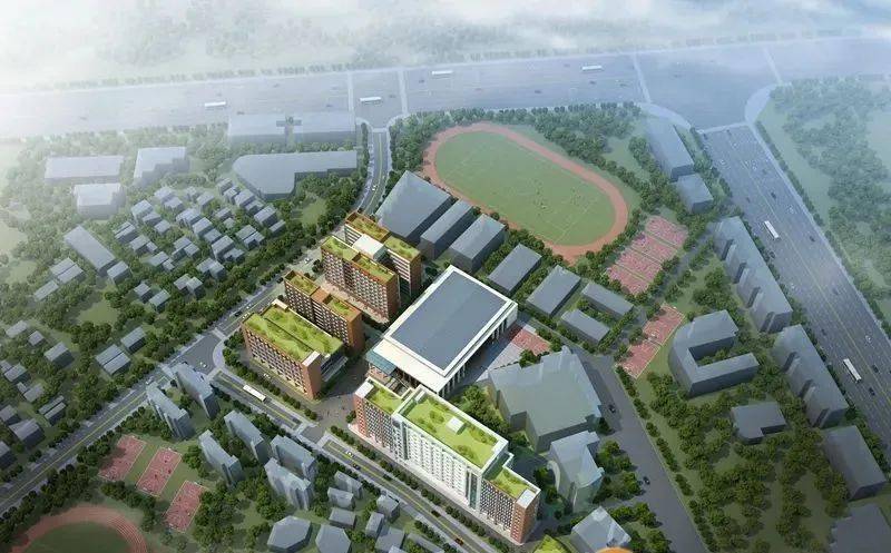 东莞市经济贸易学校(学院路校区)改扩建项目效果图