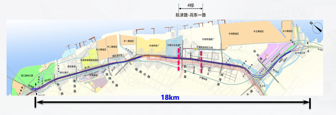 途经浦东的郊环沿江通道建设有新进展!浦东段招标完成