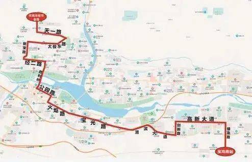 22日至28日,宝鸡南站至西府天地有公交专线啦