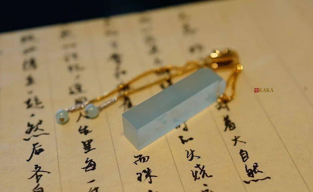 印章|适合文雅姑娘的，清澈如水纯料印章