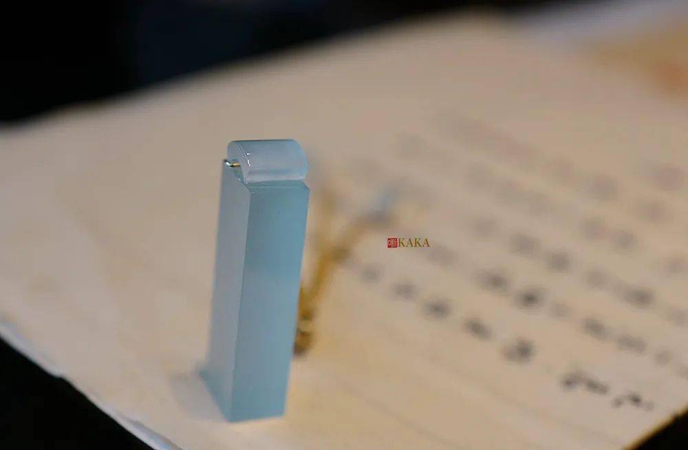 印章|适合文雅姑娘的，清澈如水纯料印章