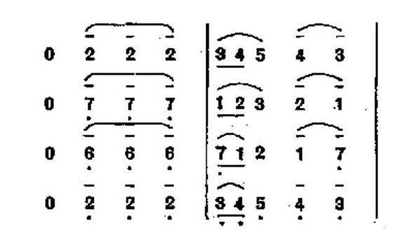 简谱过门_豫剧板胡过门大全简谱(2)