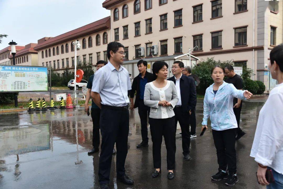 昌黎:县领导实地踏查创建省级文明城市工作
