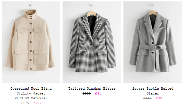 &amp|&Other Stories半价大促！来淘法式秋冬穿搭