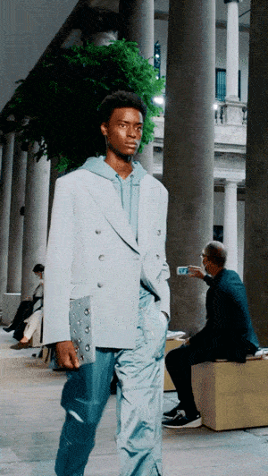 西装|我问一个偶像男星去前女友婚礼穿啥?答:一身荧光绿