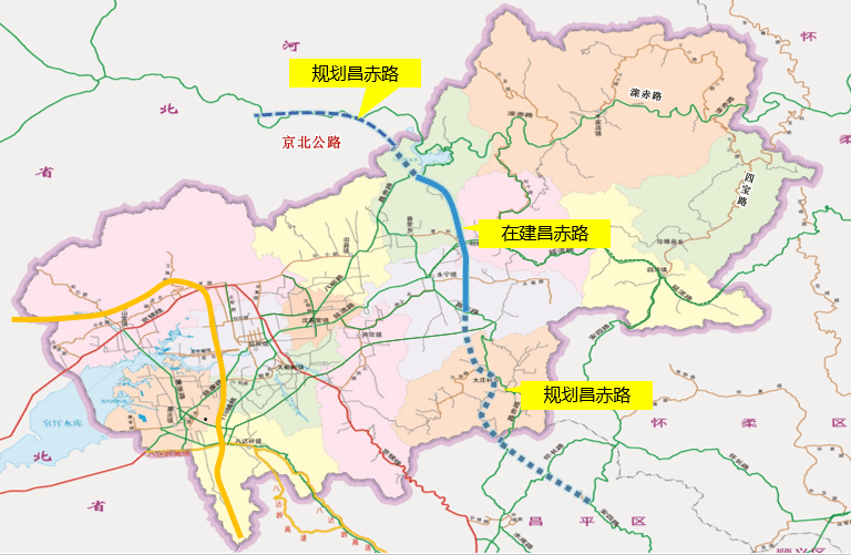 看过来延庆这条路又有了新进展