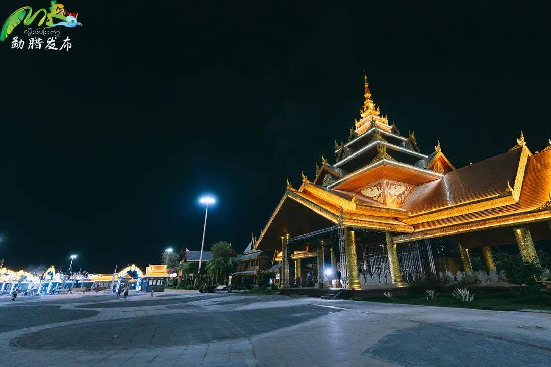 祖国生日腊满高速已通车南腊河星光夜市也准备好了勐腊雄起