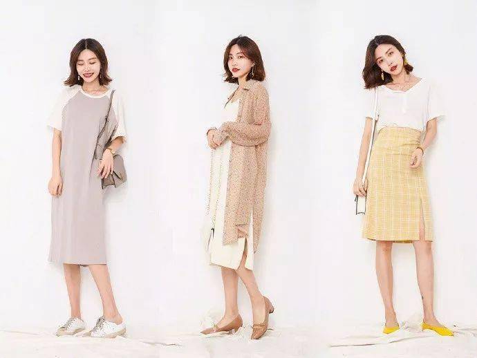 仙女|27套浅色系显白搭配