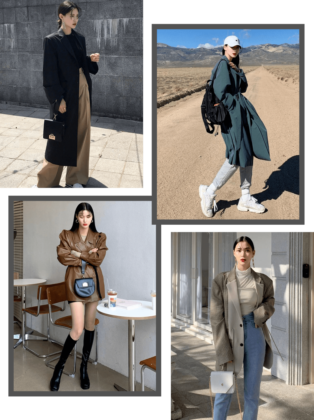 钟楚曦|南韩钟楚曦的「大佬风」穿衣模板，显高显瘦太绝了！