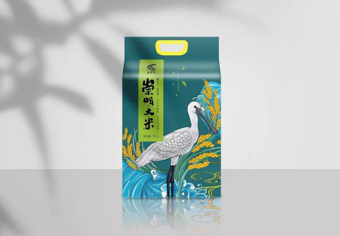 包装|现代简约风的大米包装设计，有够精致的！