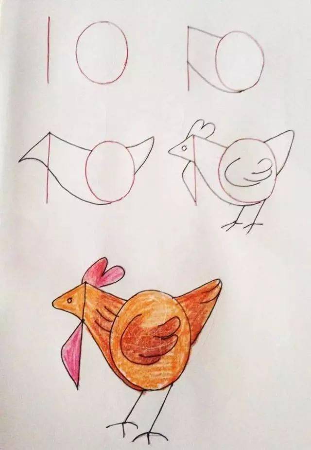用写数字教孩子画画,这种方式超赞!