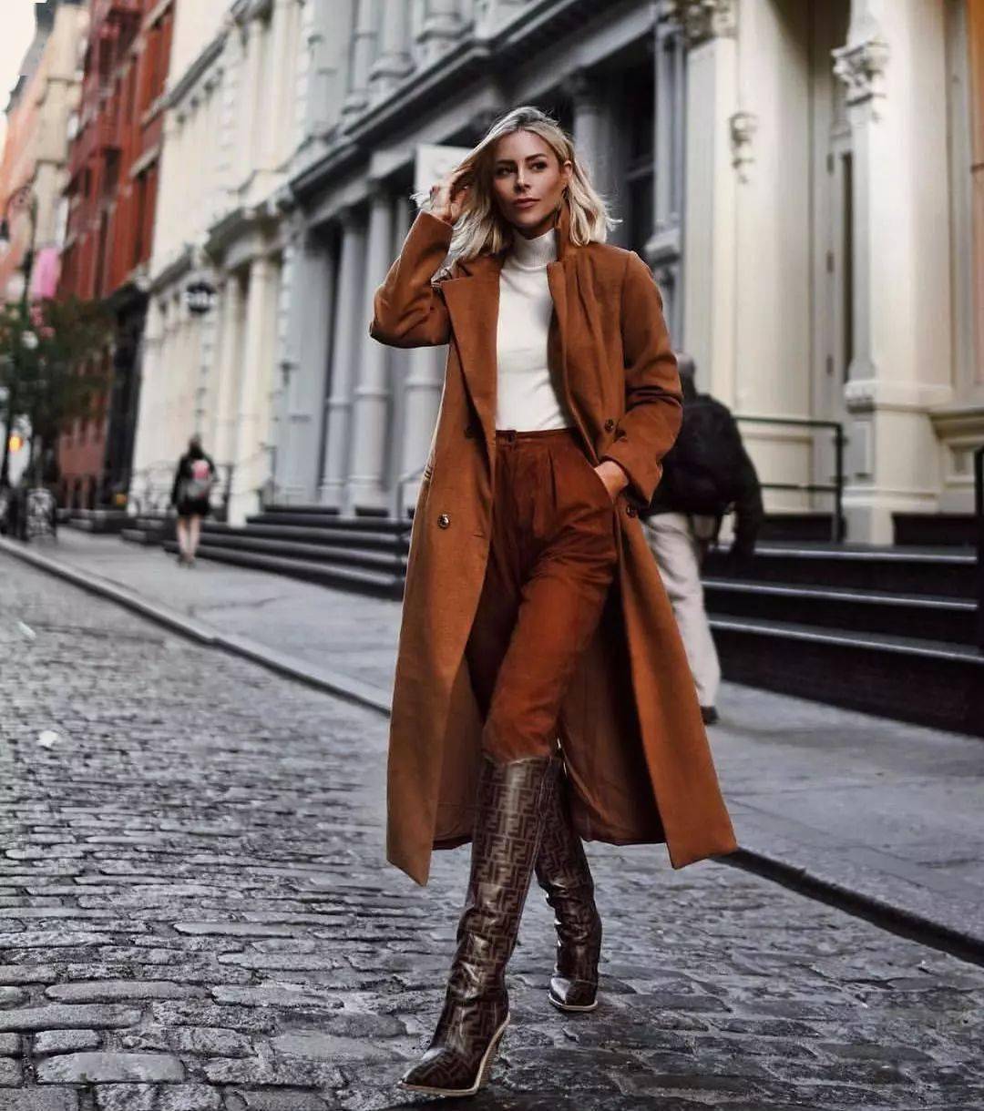 衬衫|焦糖色，秋冬最时髦的颜色！