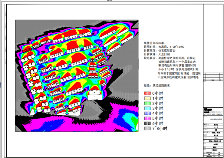 日照分析图(建成后)