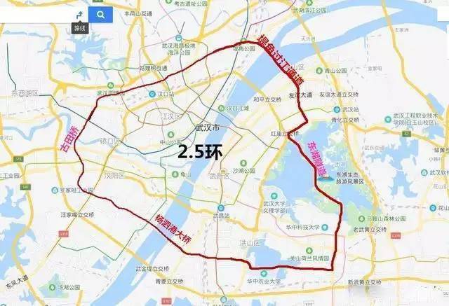 武汉即将迈入六环时代?环线范围出炉!江夏能受益吗?