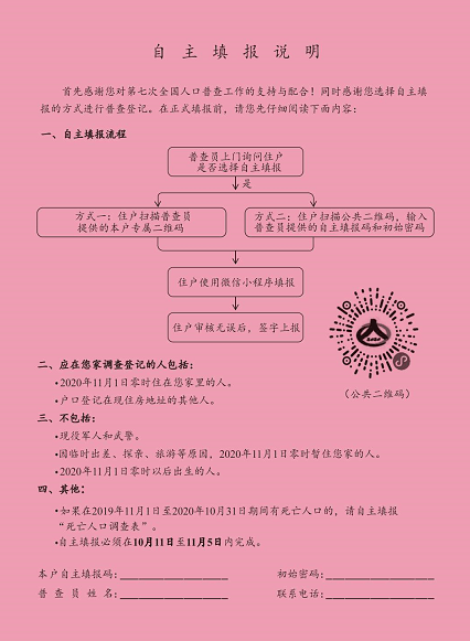 人口普查人口信息采集表_人口普查