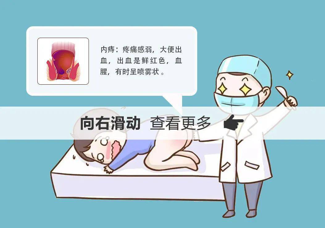 常见痔疮主要有以下症状