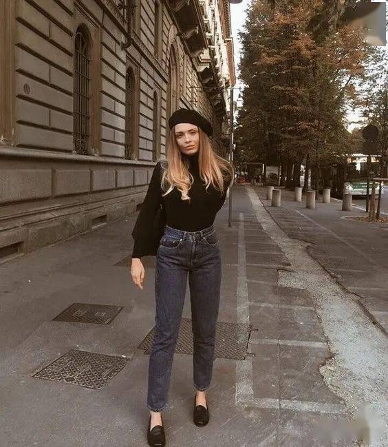 黑色|秋天这件内搭才是刚需！！