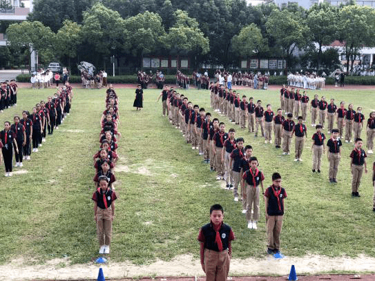舞动青春活力校园记凤翔实验学校小学部广播操比赛