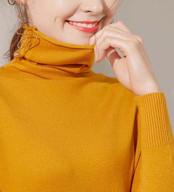 脖子|99元2件！柔软如云朵的堆堆领针织衫，时尚百搭显脸小，轻盈不臃肿！