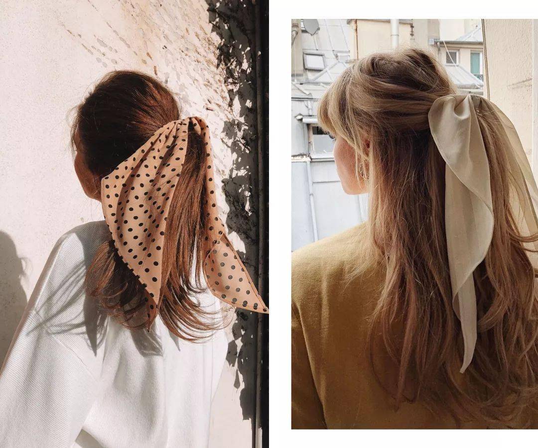 丝巾|一起拼个美貌团吗？我出教程！