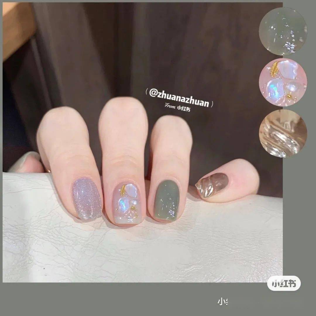 指甲|2020爆款美甲合集,跟着美就完事儿了!