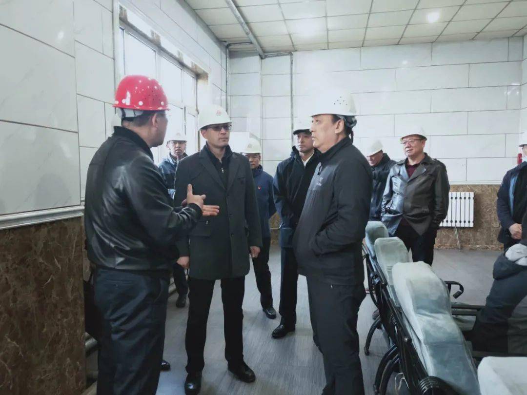 市政府副市长白海林到我旗调研工业经济发展情况