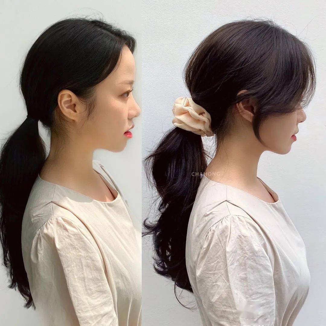 弧度|把低马尾扎得像恋爱一样甜