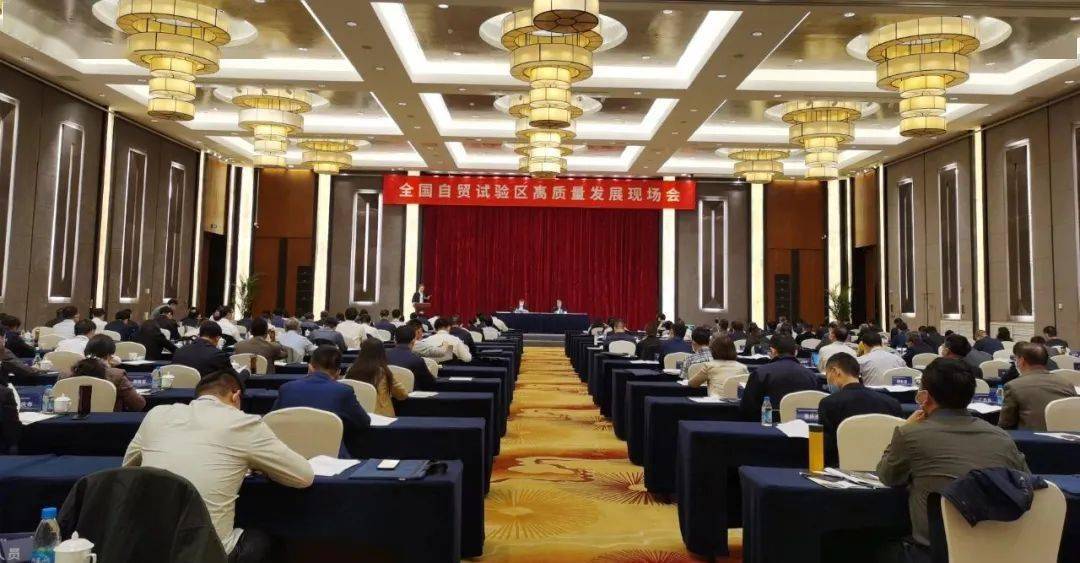 全国自贸区开会,光谷发言