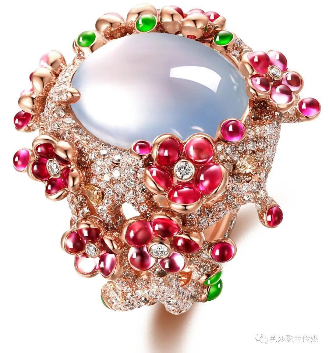 作品|设计师联盟再登拍场|萍君，用珠宝作画的设计师