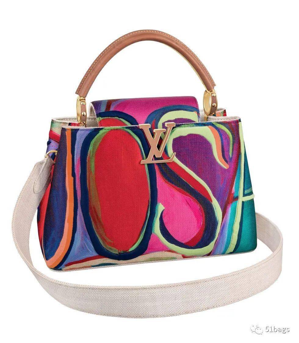 手袋|艺术升级丨LV 推出全球限量 200 只的 Arty Capucines 系列