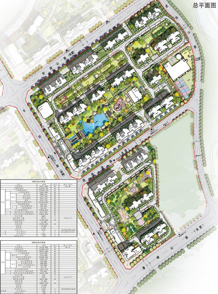 恒大华府一期项目修建性详细规划及建筑方案二次批前公示
