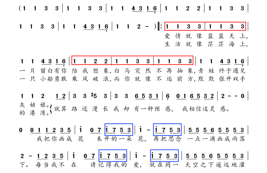 音程跨度大的曲谱图片_音程大三度