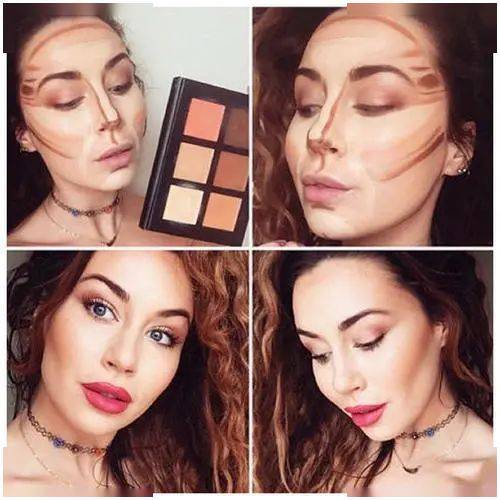 脸型|脸大五官扁平=丑？这招＂整骨级”化妆术拿好不谢！