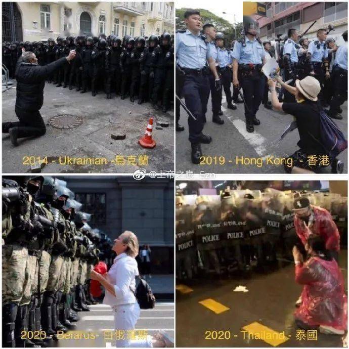 泰国反政府示威，这一幕似曾相识