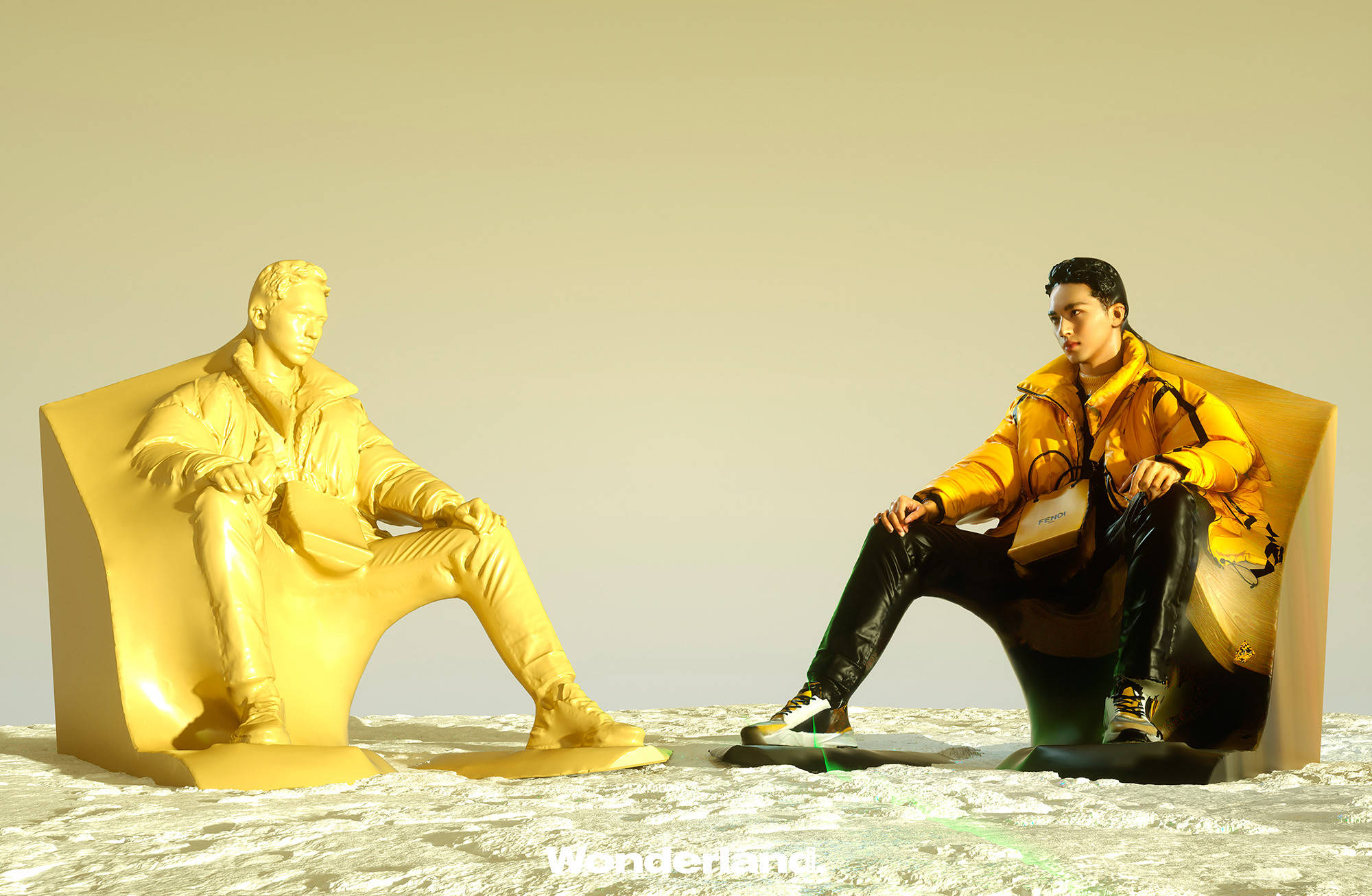 雕塑|许魏洲3D雕塑造型科技与时尚的碰撞