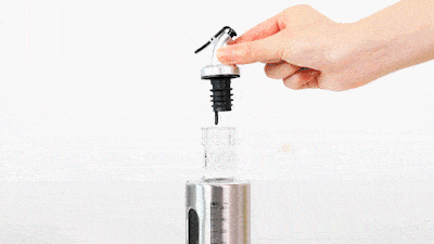 玻璃瓶|暗藏5处「机关」！解决厨房一顽疾...远离致癌风险这只中国造的10多块钱玻璃瓶