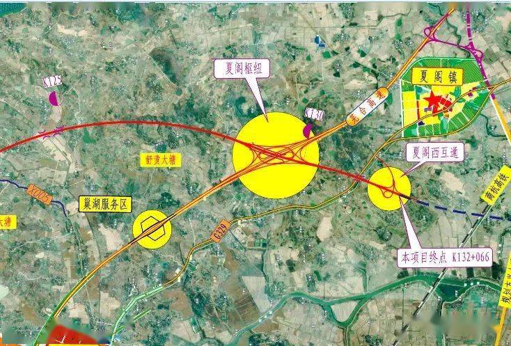 作为明巢高速合肥段建设项目控制性节点工程 夏阁枢纽互通建设备受