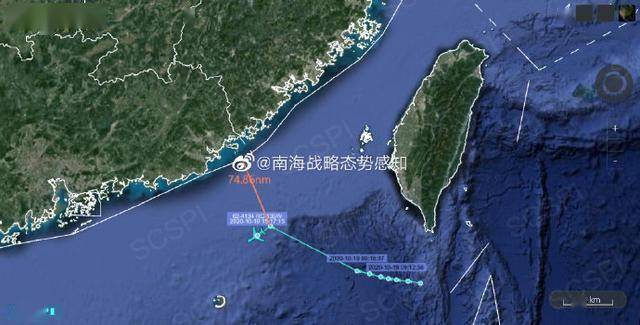 美军机又来"近空侦察"解放军今日东海,渤海,南海北部湾三大海域同时
