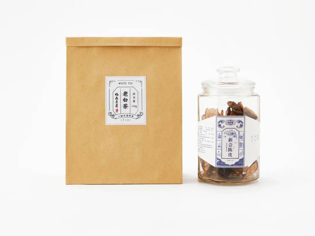 新会|配福鼎白茶，陈了10年的老滋味，醇厚甘甜！新会陈皮