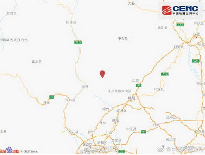 四川绵阳4.6级地震，成都电视弹出地震预警，网