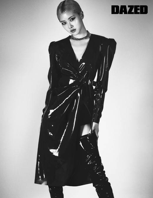 杂志|BLACKPINK成员ROSé登杂志 穿透视纱裙大秀曲线